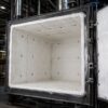 Colcha de fibra cerámica 1260 °C para aislamiento térmico de hornos industriales