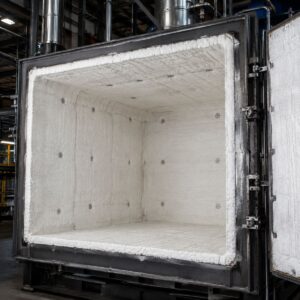 Colcha de fibra cerámica 1260 °C para aislamiento térmico de hornos industriales