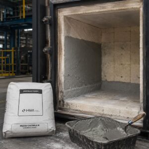 Concreto refractario MIZZOU Castable M de alta alúmina para hornos industriales